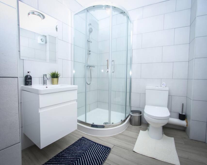 סוואנסי No12-Luxe Living Guest Apartment- 1 Bed-Garden-Private Parking-Wifi-Beach-City מראה חיצוני תמונה