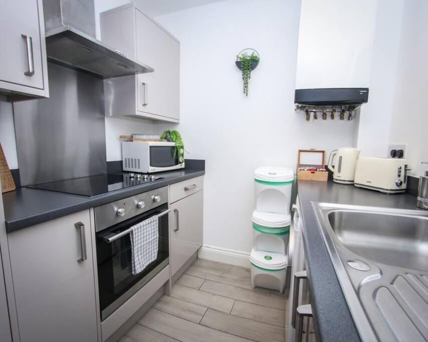 סוואנסי No12-Luxe Living Guest Apartment- 1 Bed-Garden-Private Parking-Wifi-Beach-City מראה חיצוני תמונה